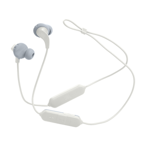 JBL Endurance Run 2 Wireless - White - Waterproof Wireless In-Ear Sport Headphones - Detailshot 6